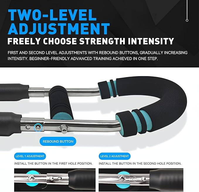 Twister Arm Trainer, 40-100lb Adjustable Chest Workout Equipment, Arm Trainer, Twister Arm Trainer, Detachable Design Fitness Anywhere, Keep Strong