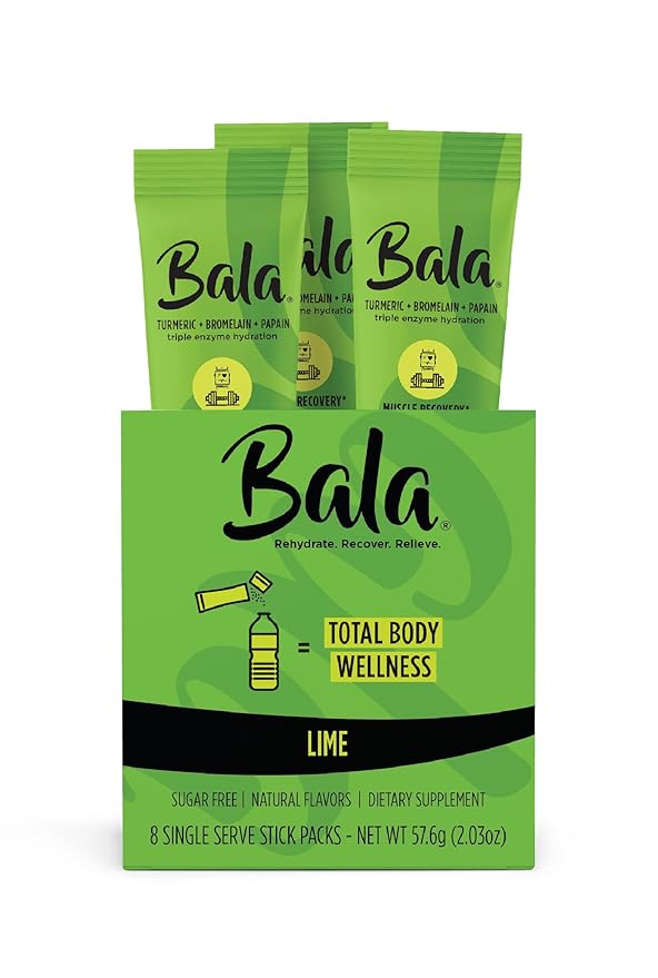 Bala Enzyme Sugar-Free Drink Mix Powder - Lime 0.25oz (8 Count)