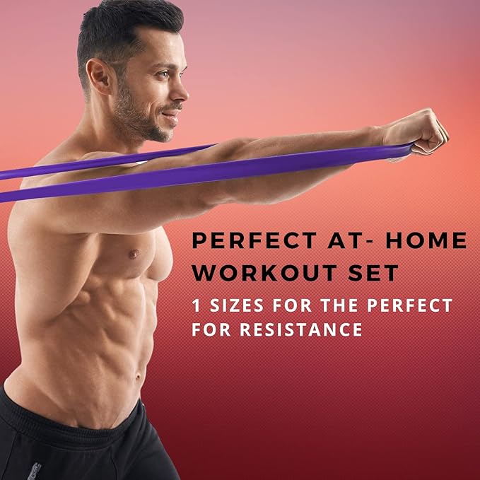 Pull Up Assist Bands Set by Functional Fitness. Heavy Duty Resistance and Assistance Training Band