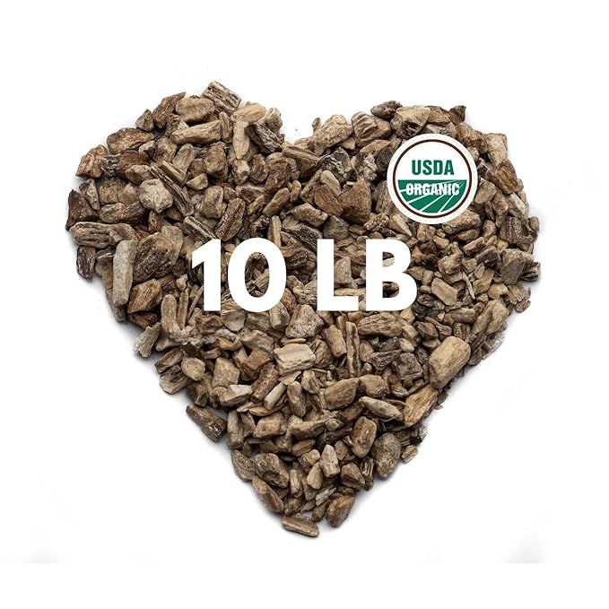 Super Value Pack 10 LB - Organic Burdock Root Tea - Greater Burdock Root Herb - Digestion, Liver Support, Fluid Balance, Healthy Skin
