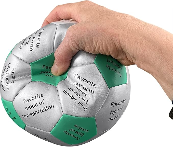 Trainers Warehouse 6" Thumball Collection, 32 Prompts for Conversation, Team Building, Relationship and Training