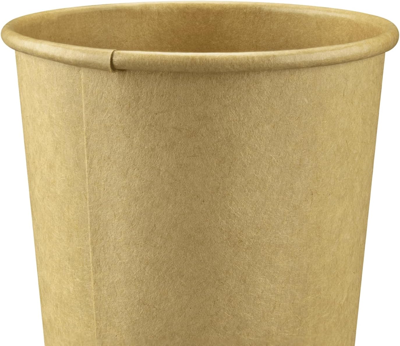Karat 20oz Kraft Paper Coffee Cups [600 ct] Disposable, Leak-Resistant Double Poly-Lined Hot Cups | Ideal for Cafes & Offices, 90mm