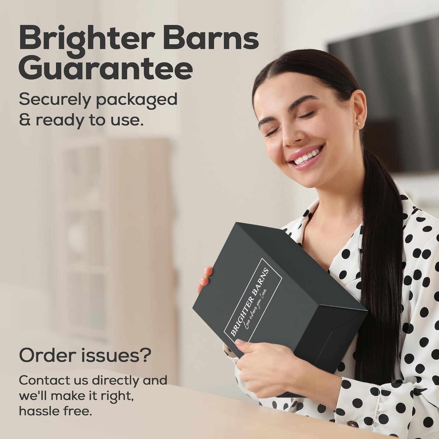 Gold Salt and Pepper Shakers Set with Holder by Brighter Barns - Luxury Kitchen Decor & Accessories - Modern Glass Shakers with Stand & Stainless Steel Lids for Neutral Home, Restaurants (Clear/Gold)