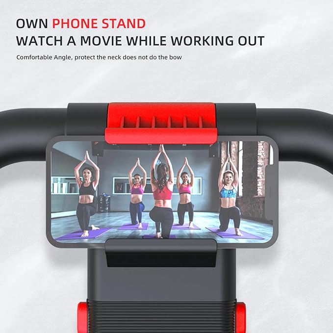 FIAMERMOR 2025 AB Roller Wheel - 4 wheel elbow support abdominal wheel automatic rebound abdominal fat burning weight loss core training equipment home/gym