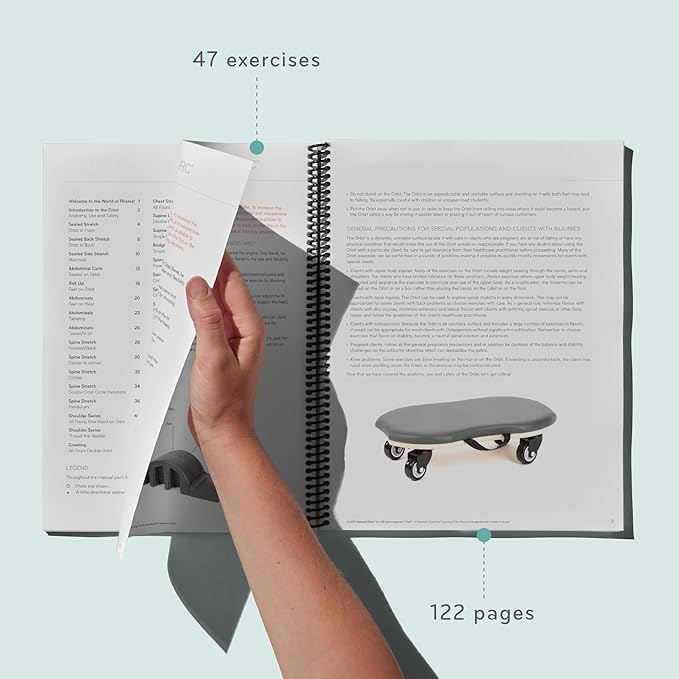 Balanced Body Orbit Guide, Pilates Orbit Guide for Workout Equipment, for Home Gym or Studio Use