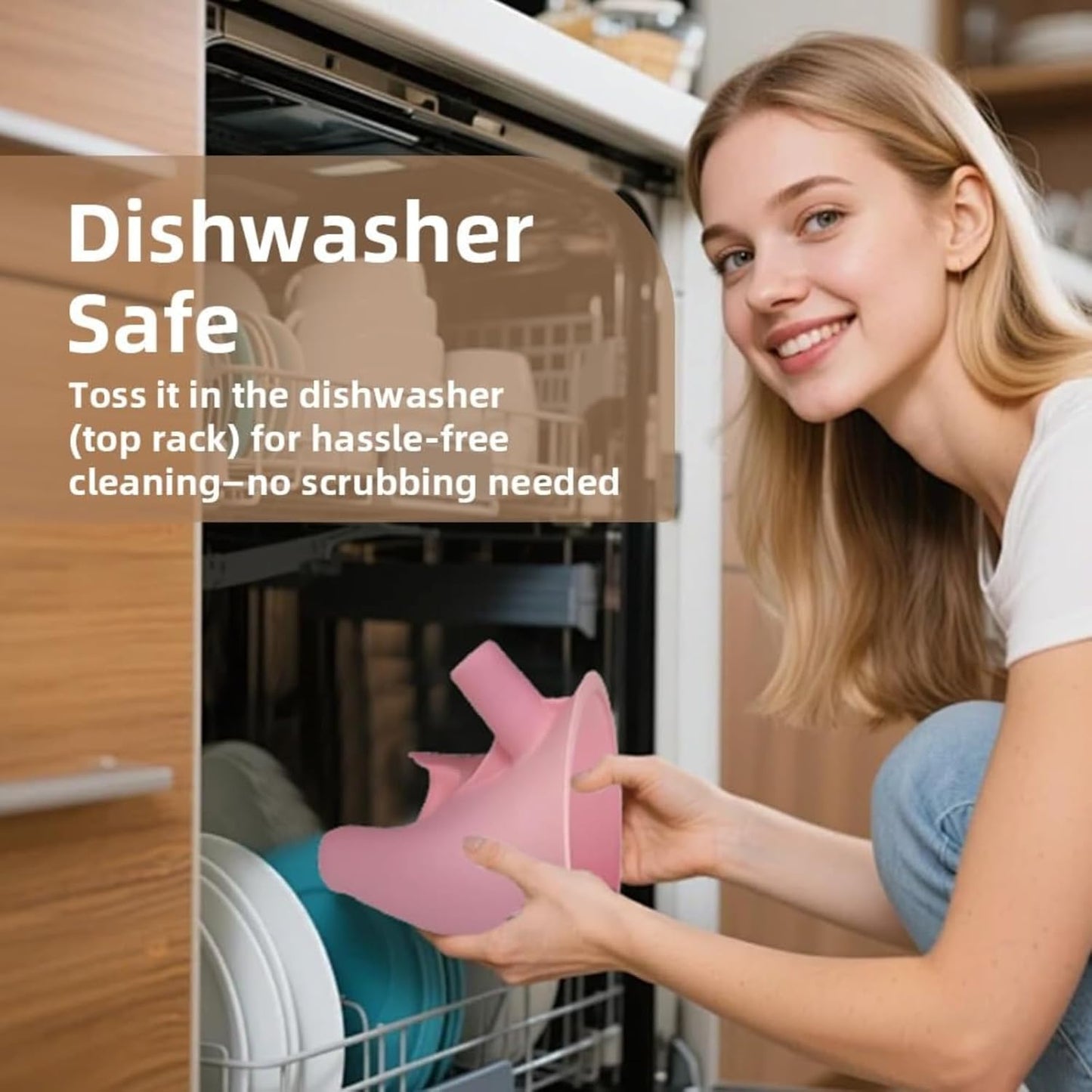 Flour Funnel for Kitchen Aid Mixer – Stand Mixer Attachment for KSM150 5-Quart Tilt-Head, Easy-Pour No-Mess Baking Tool, Fits Flour, Sugar & Egg Liquid, (red)