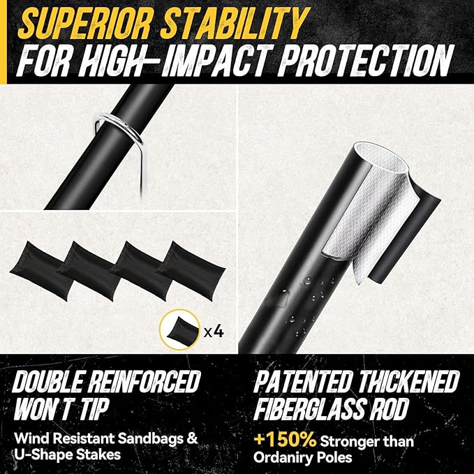 PodiuMax 7x7 Baseball & Softball Net with Upgraded Triangular Base, Large Ball Collection System, Softball Pitching Net with 2 Strike Zone, Baseball Nets for Batting Pitching Fielding