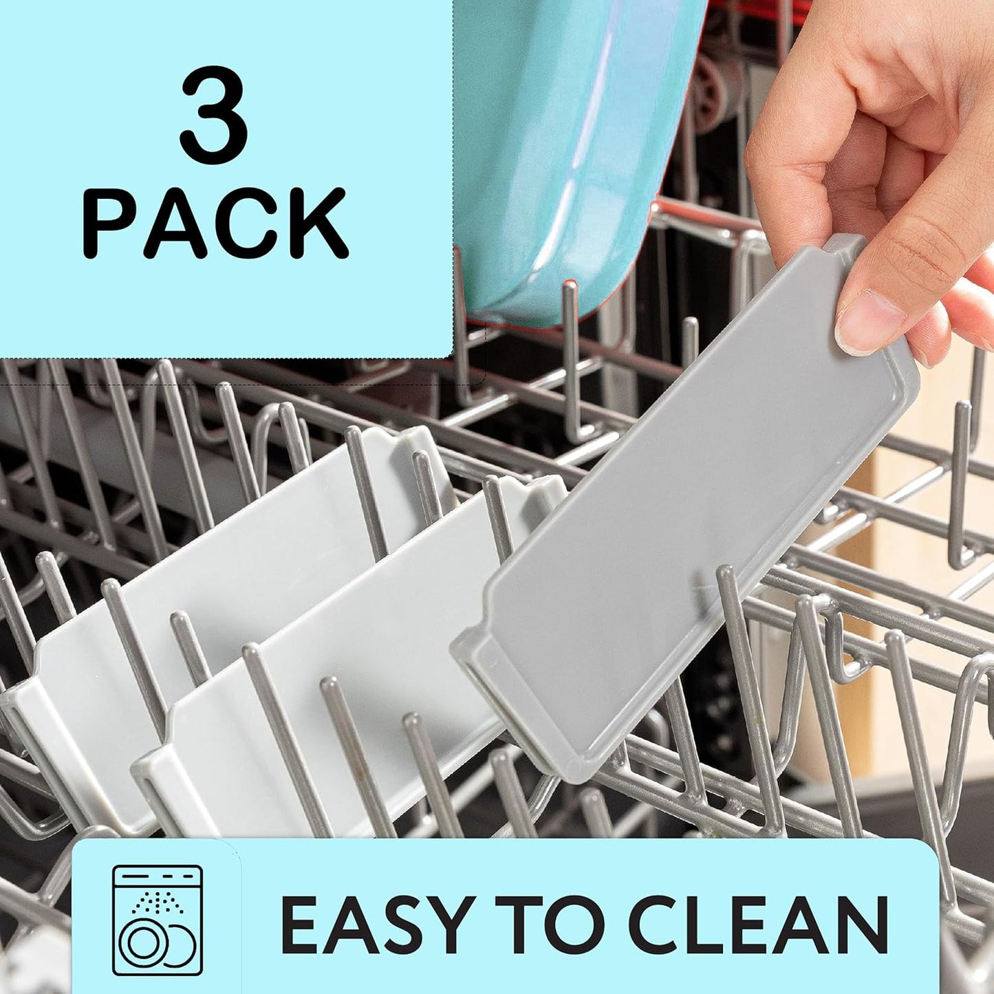 3Pcs Replacement Insert Divider for Bento Box Insert Divider Compatible with Bentgo Fresh & Modern & Pop Models Divider Lunch Box & Adult Lunch Box Made from Food-safe Grade Materials (Fresh)