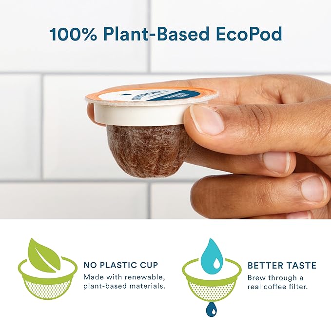 Cameron's Coffee Holiday Roasted Ground Coffee Bag, Flavored, Crème Brulee Latte, 12 Ounce (Pack of 6)