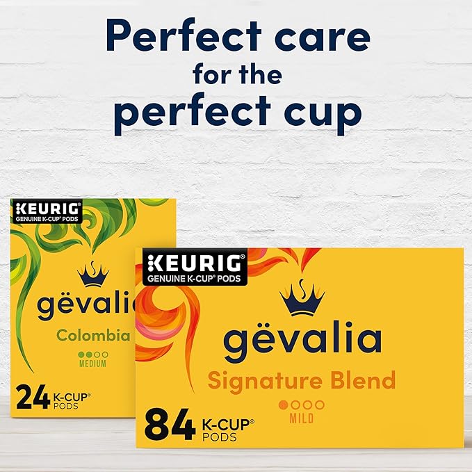 Gevalia Signature Blend Mild Light Roast K-Cup Coffee Pods, 84 ct Box