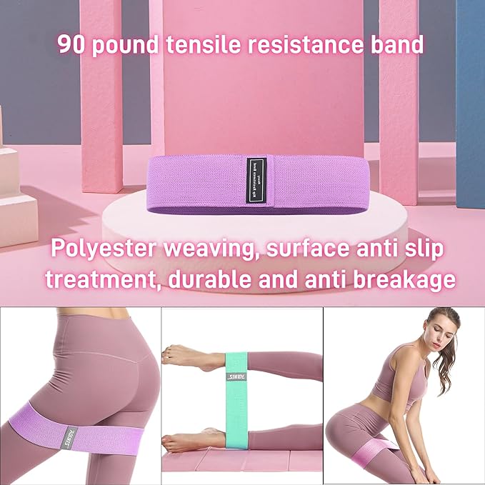 Multifunctional Tension Rope Set – Sit-Up Assistance, Knitted Fitness Equipment for Abdominal/Waist/Arm/Leg Stretching & Weight Loss Training，Gift a 90 Pound Knitted Resistance Strap