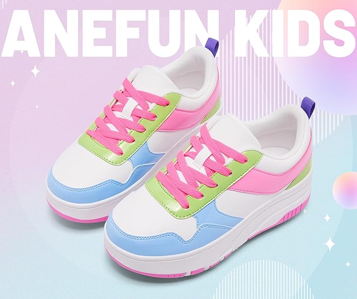 Roller Skate Shoes for Kids Girls Boys Detachable Wheeled Fashion Sneakers