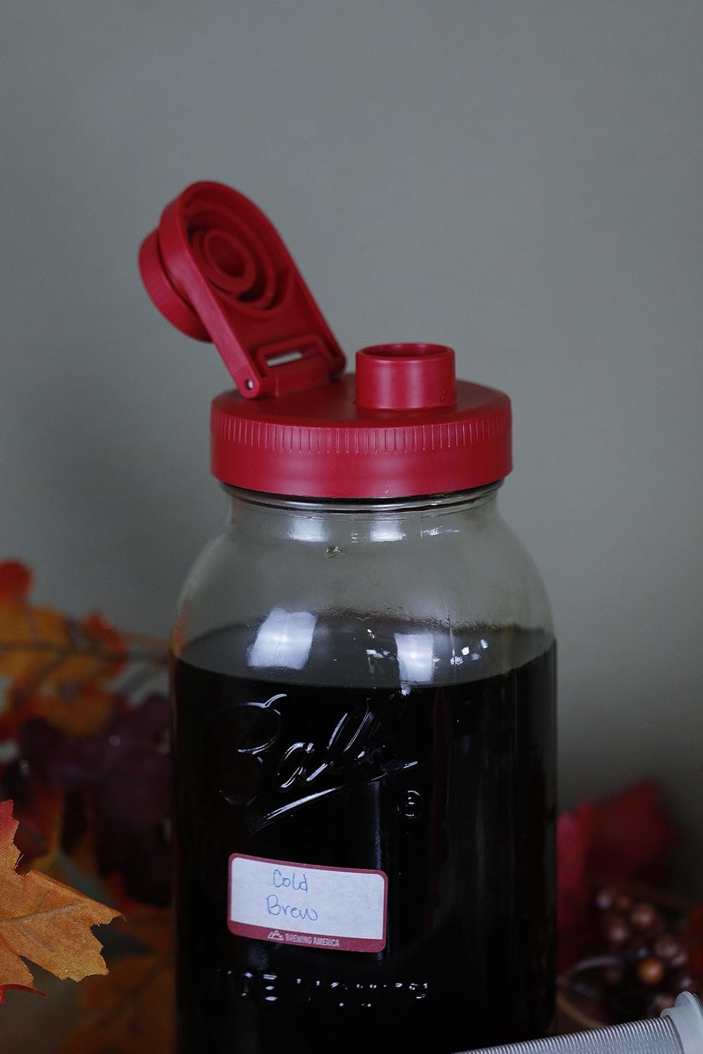 Dissolvable Food Labels for Food Containers - Made in USA - Great for Food Prep, Pantry, Canning, Freezer, Mason Jar Storage, Bottles and Rotation– No Scrubbing, No Residue - Old Glory Red