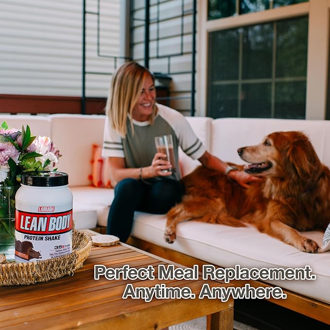 Labrada Nutrition Lean Body Hi-Protein Meal Replacement Shake, Vanilla, 2.47-Pound Tub Packaging May Vary