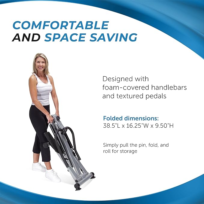 Stamina Products Folding Stepper with Monitor