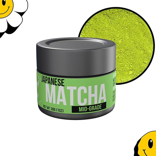 Revival Tea Company Japanese Matcha Powder - Green Tea Blend for Ceremonial Matcha Teas and Lattes - 1 Ounce