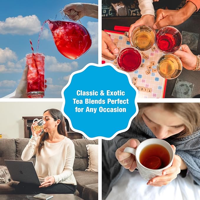 Tiesta Tea - Cantaloupe Cascade Tea, Loose Leaf, Fresh Melon White Tea, Premium Low Caffeine Tea Blend, Make Hot or Iced & Up to 200 Cups, 16 oz Resealable Bulk Pouch