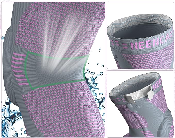 NEENCA Knee Brace for Women & Men, Medical Knee Support with Patella Pad & Side Stabilizers, Knee Compression Sleeve for Knee Pain, Meniscus Tear, ACL, PCL, MCL, Joint Pain, Runner, Workout...