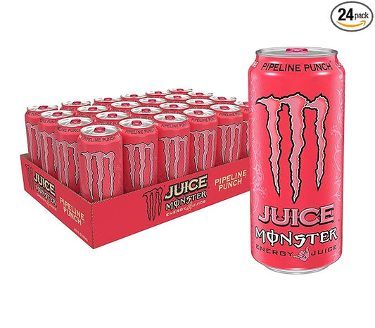 Monster Energy Juice, Pipeline Punch,16 Fl Oz (Pack of 24)