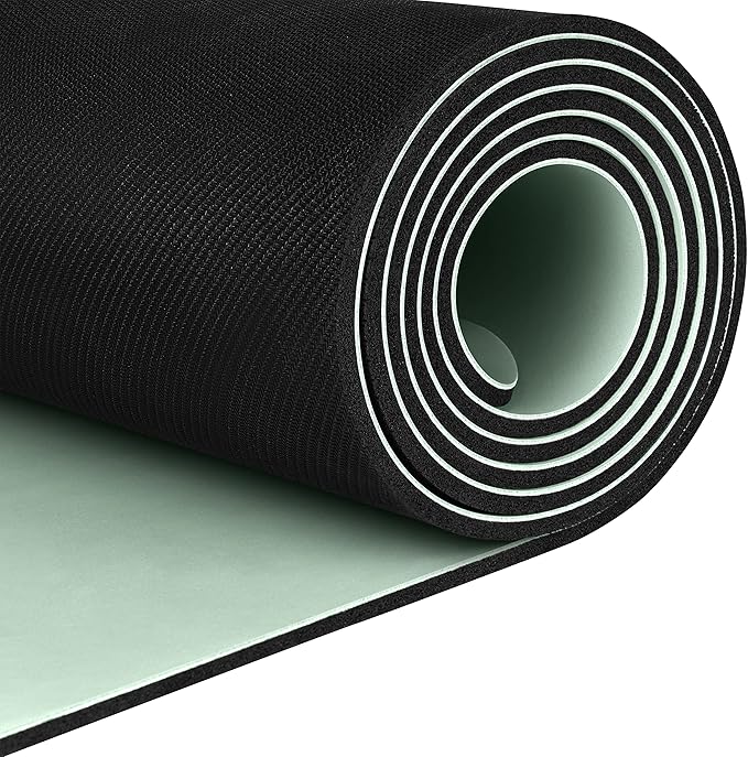 Retrospec Laguna 5mm Yoga Mat - Fitness Mat for Women, Men & Children, Slip-Resistant and Moisture Absorbing Exercise Mat for Home, Pilates, Yoga and Floor Workouts