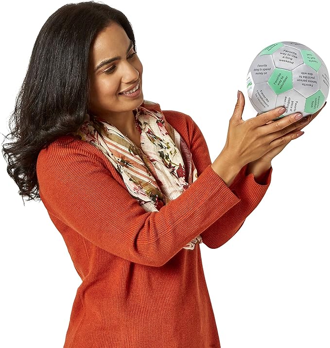 Trainers Warehouse 6" Thumball Collection, 32 Prompts for Conversation, Team Building, Relationship and Training