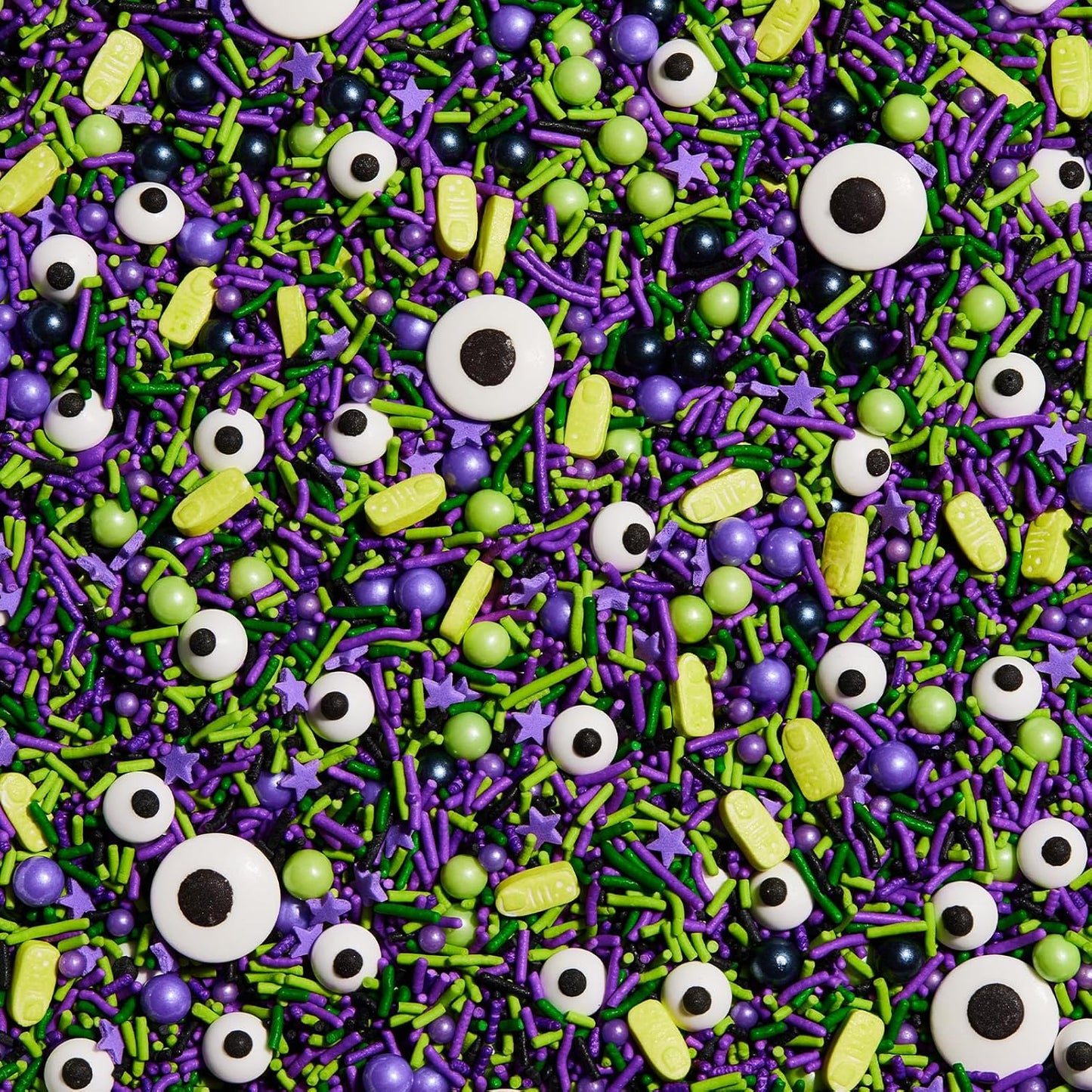 Fancy Sprinkles Limited Edition Halloween Buga-Boo Sprinkles Dessert Decorating, For Ice Cream, Cookies, Cakes and Cupcakes (0.25c)